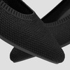 image:imageVIVAIA Womens Aria 5 Pointed Toe Ballet FlatsBlack  Water Repellent