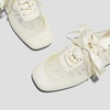 image:imageVIVAIA Womens Cristina SquareToe SneakersCream Floral Print