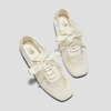 image:imageVIVAIA Womens Cristina SquareToe SneakersCream Floral Print