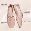 image:imageVIVAIA Womens Cristina SquareToe SneakersPeach Blush