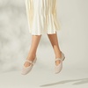 image:imageVIVAIA Womens Margot Mary Jane SquareToe Ballet FlatsAlmond