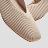 image:imageVIVAIA Womens Margot Mary Jane SquareToe Ballet FlatsAlmond