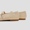 image:imageVIVAIA Womens Margot Mary Jane SquareToe Ballet FlatsAlmond Mesh