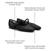 image:imageVIVAIA Womens Margot Mary Jane SquareToe Ballet FlatsBlack Floral Mesh
