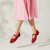 image:imageVIVAIA Womens Margot Mary Jane SquareToe Ballet FlatsRuby Red