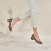 image:imageVIVAIA Womens Pumps Melody pro Square Toe Chunky Heels Slip on Dressy Heels for Women Classic 177 Mid High Pumps ShoesEspresso