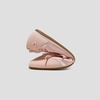 image:imageVIVAIA Yanka Womens Flat Shoes Round Toe Satin Sneakerina Laceup Ballet Flats Comfortable Lightweight Fashion SneakerPeach Blush