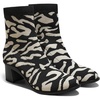 image:imageVIVAIA Amanda Womens Ankle Boots Almond Toe Block Heel Booties Comfortable Water Repellent Walking Boots for Fall Winter Daily OutfitEcru Tiger