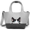 image:imageVIVAIA Anita Womens Mini Tote Shoulder Bag Casual Handbag for Daily UseOyster GreyRich Grey  Moo Cat