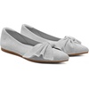 image:imageVIVAIA Azura Womens Flats Pointed Toe Bow Ballet Flat Slip on Comfortable Casual Dress ShoesMetallic Diamond
