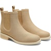image:imageVIVAIA Clara Womens Ankle Boots Comfortable Square Toe Chelsea Boots Water Resistant Walking Booties for Fall Winter DressNude Peach