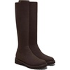 image:imageVIVAIA Filipa Womens Stretchy Wool Knee High Boots Round Toe Lug Sole Water Repellent Warm Winter Boots for Women DressDark Chocolate Wool