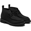 image:imageVIVAIA Francis Womens Ankle Boots with Lug Sole Comfortable Moccasin Booties Round Toe Water Repellent for Women Daily OutfitBlack