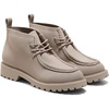 image:imageVIVAIA Francis Womens Ankle Boots with Lug Sole Comfortable Moccasin Booties Round Toe Water Repellent for Women Daily OutfitWarm Taupe