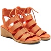 image:imageVIVAIA Heidi Round Toe Summer allmatch Strap Wedge SandalsApricot