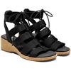 image:imageVIVAIA Heidi Round Toe Summer allmatch Strap Wedge SandalsBlack