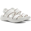 image:imageVIVAIA Kamber Walker Sport Womens SandalsMax Cushioning Sandals with Arch Support and Elastic BackstrapWhite  Brown