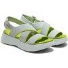 image:imageVIVAIA Kathy AdaptAll Sport Sandals for Women Max Cushioning Walking Sandals with Arch Support and Adjustable Heel StrapIce Flow Chai Green