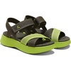 image:imageVIVAIA Kiara Sport Sandals for Women Dual Arch support Ultra lightweight Comfortable FitCamo Green Lime