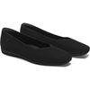 image:imageVIVAIA Margot Walker Womens Flats Lightweight Square Toe V Cut Ballet Flats Comfortable Casual Water Repellent Walking Flat ShoesBlack Water Repellent