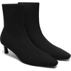 image:imageVIVAIA Rita Womens Ankle Boots with Detachable Leg Warmers Mini Square Toe Kitten Heel Booties Fashion Comfortable for Daily OutfitBlack