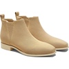 image:imageVIVAIA Ryan SlipOn Chelsea Boots for Women Square Toe Ankle Boots Water Repellent Comfortable Low Heel Booties for Daily OutfitNude