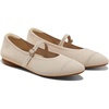image:imageVIVAIA Tamia Mary Jane Flats for Women Comfortable Toe Flat Shoes Adjustable Washable Ballet FlatsAlmond