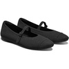 image:imageVIVAIA Tamia Mary Jane Flats for Women Comfortable Toe Flat Shoes Adjustable Washable Ballet FlatsBlack