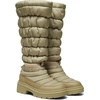 image:imageVIVAIA Tyler 2in1 Detachable PufferTherm Warm Boots Waterproof Winter Snow Boots Round Toe Platform Heel Anti Slip BootiesCardamon With Leg Warmers