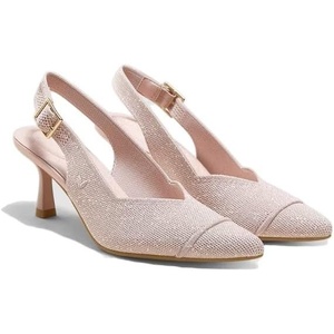 image:imageVIVAIA Addison PointedToe Slingback Sandals For Women Elegant Mid Heels With Arch SupportRose Gold