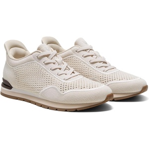 image:imageVIVAIA Allday Unisex SlipOn Mesh Sneakers with Breathable Upper for Everyday Fashion Comfort Walking ShoesCream Ivory Mesh