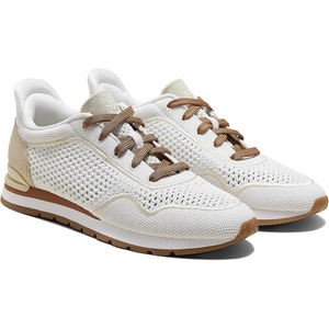 image:imageVIVAIA Allday Unisex SlipOn Mesh Sneakers with Breathable Upper for Everyday Fashion Comfort Walking ShoesWhite Buff Beige
