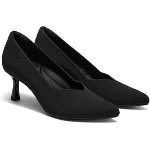image:imageVIVAIA Anna Womens Pointed Toe Mid Heel Dress Pumps for Office Work WeddingBlack