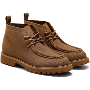 image:imageVIVAIA Francis Womens Ankle Boots with Lug Sole Comfortable Moccasin Booties Round Toe Water Repellent for Women Daily OutfitCaramel