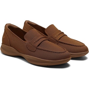 image:imageVIVAIA Ivana Womens Loafers Round Toe Walker Pro Hybrid Penny Casual Comfortable Slip onCaramel