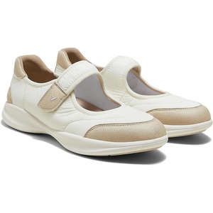 image:imageVIVAIA Ivee Womens Mary Jane Sneaker Flat Shoes Comfort Round Toe Adjustable Straps AntiSlip Arch Support Mary Jane Shoe for Women Daily OutfitSeashell Humus
