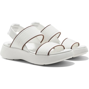 image:imageVIVAIA Kamber Walker Sport Womens SandalsMax Cushioning Sandals with Arch Support and Elastic BackstrapWhite  Brown