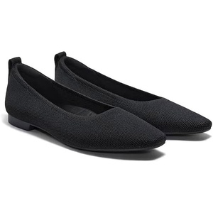 image:imageVIVAIA Kathleen Mini SquareToe Elegant FlatsBlack