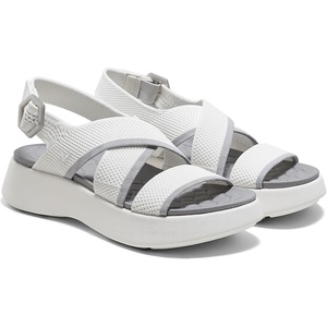 image:imageVIVAIA Kathy AdaptAll Sport Sandals for Women Max Cushioning Walking Sandals with Arch Support and Adjustable Heel StrapWhite Wood Ash