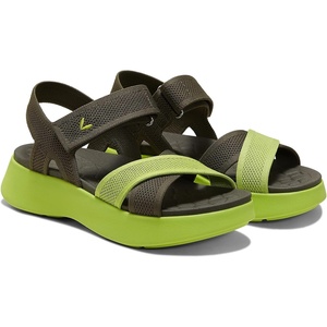 image:imageVIVAIA Kiara Sport Sandals for Women Dual Arch support Ultra lightweight Comfortable FitCamo Green Lime