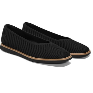 image:imageVIVAIA Mabel Womens Flat Shoes Comfortable SquareToe Slip on Casual Dress Flats with Arch Support AllDay Standing ShoeBlack