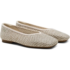 image:imageVIVAIA Margot 30 Newly Upgraded Womens Ballet Flats Comfortable SquareToe VCut Flats Casual Dress Washable Sustainable ShoesDoeskin Olive