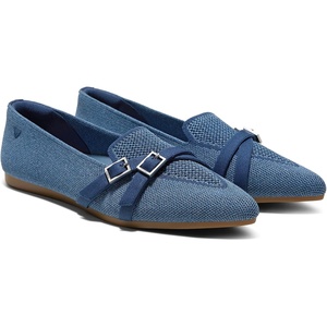 image:imageVIVAIA Marvis Crisscross Loafers PointedToe Comfortable Slip OnDenimvintage