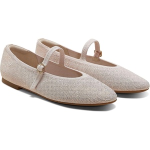 image:imageVIVAIA Nelly Womens Mary Jane Flats Comfortable Almond Toe Ballet Flat Shoe Lightweight Soft Versatility Dress ShoesRose Gold
