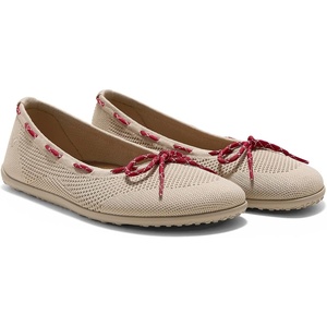 image:imageVIVAIA Nika Womens Barefoot Flats RoundToe Wide Toe Box Ballet Flats Comfortable Slip on Foldable Dressy Travel Casual ShoesAlmond
