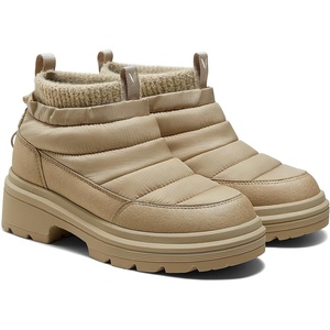 image:imageVIVAIA Tyler Womens Warm Boots Round Toe Platform Heel Booties Waterproof Winter Snow Ankle BootsDesert