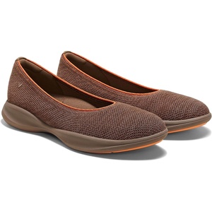 image:imageVIVAIA Womens Izabel Comfortable Round Toe Flat ShoesCoffee Orange