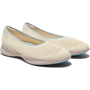 image:imageVIVAIA Womens Izabel Comfortable Round Toe Flat ShoesCream Mesh
