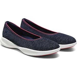 image:imageVIVAIA Womens Izabel Comfortable Round Toe Flat ShoesDark Denim Rasberry