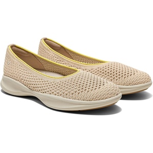image:imageVIVAIA Womens Izabel Comfortable Round Toe Flat ShoesYellow Apricot Mesh